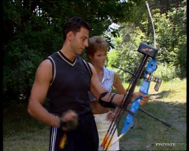 Lets Her Archery Coach and His Friend Give Her a DP (MissionAssPossible / Private) Screenshot 0