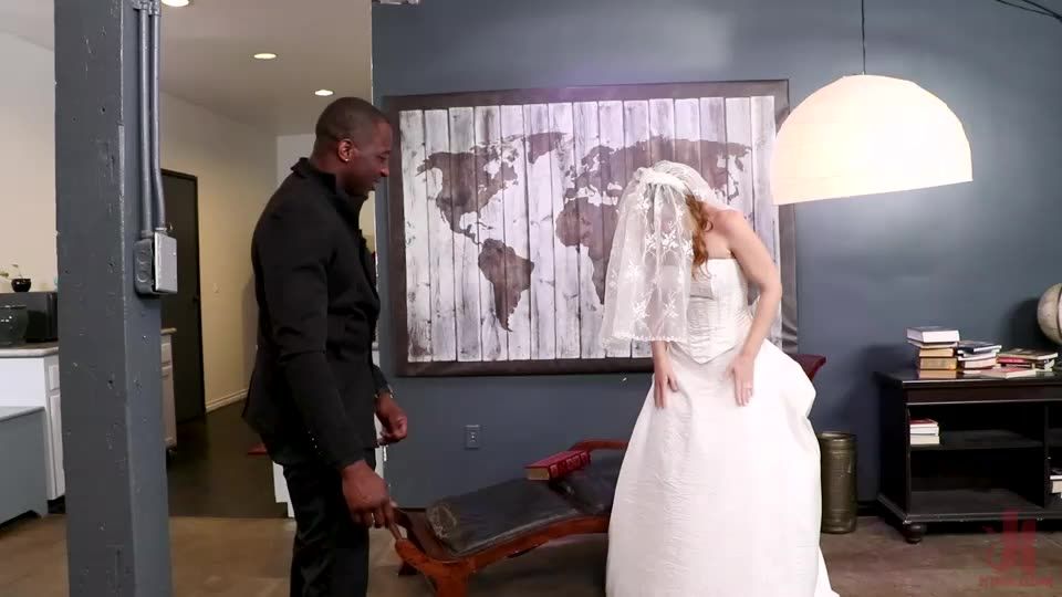 Bride Slut: Ella Nova Takes 5 Hard Cocks Right Before Her Wedding Day (BoundGangBangs / Kink) Screenshot 4