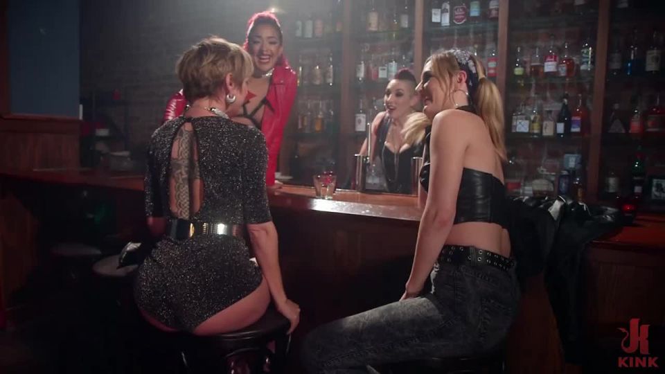 Dyke Bar, An All Girl Gangbang! (KinkClassics / WhippedAss / Kink) Screenshot 1